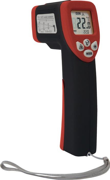 Infrarotthermometer TV 323 - 50 bis 550 °C ±3 °C 2 x Typ AAA TESTBOY