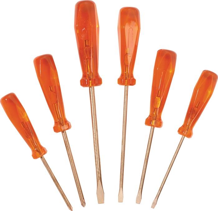 Schraubendrehersatz 6-teilig Schlitz / PH funkenfrei ENDRES TOOLS