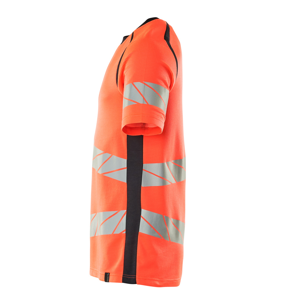 T-Shirt ACCELERATE SAFE Hi-vis Rot/Schwarzblau 4XLONE