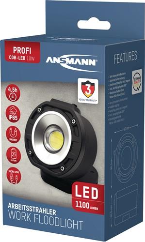 LED-Strahler FL1100R 10 W 1100 lm 1m Li-Ion 4000 mAh 3,7 V IP65 ANSMANN