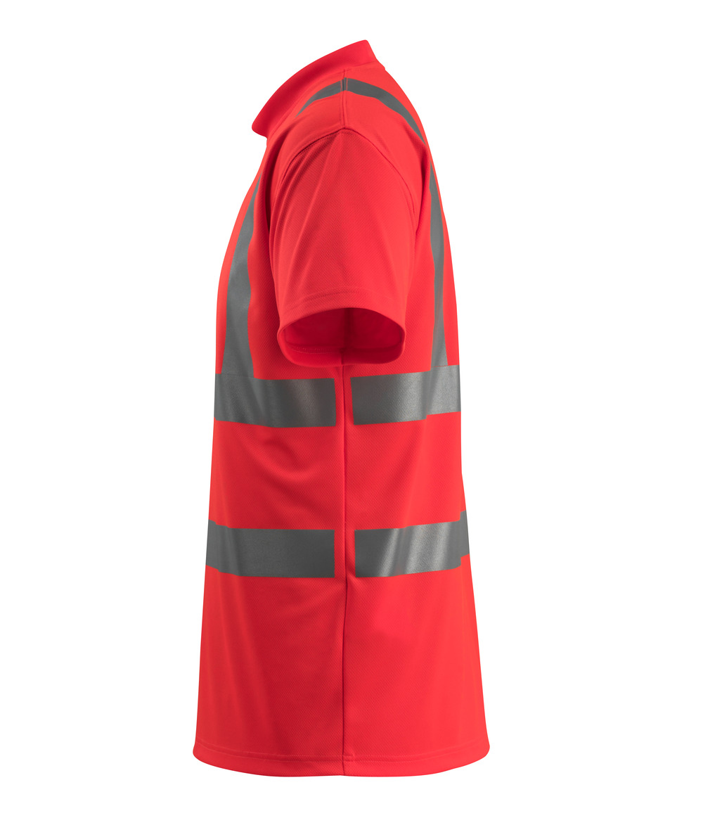T-Shirt SAFE LIGHT Hi-vis Rot 4XL
