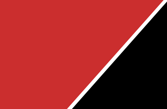 Verkehrsrot meliert/Schwarz