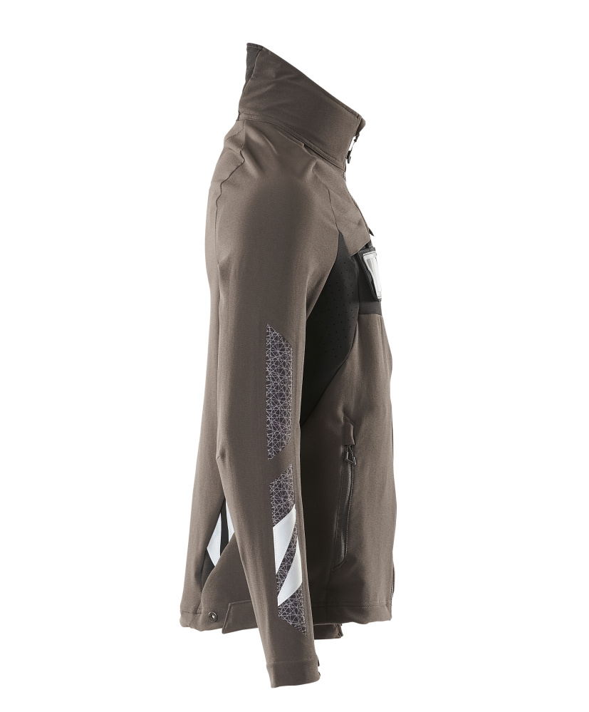 Jacke ACCELERATE Dunkelanthrazit/Schwarz L