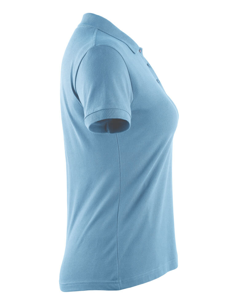 Damen-Passform Polo-Shirt CROSSOVER Hellblau M