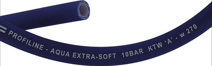 Trinkwasserschlauch Profiline-Aqua Plus Extra Soft Länge 50 m TRICOFLEX