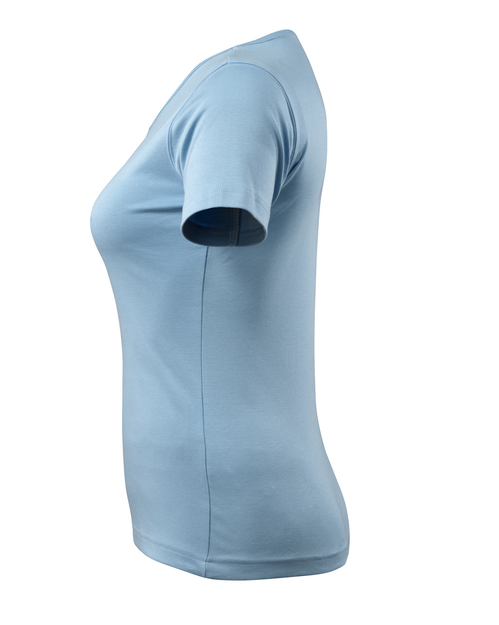 Damen-Passform T-Shirt CROSSOVER Hellblau S