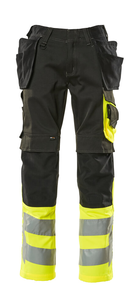 Hose mit Hängetaschen SAFE SUPREME Schwarz/Hi-vis Gelb 76C46