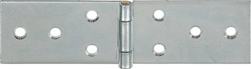 Gerolltes,breites Tischband H.25mm B.offen60mm S.0,9mm STA blau verz.VORMANN