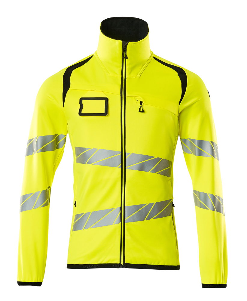 Fleecejacke ACCELERATE SAFE Hi-vis Gelb/Schwarz L