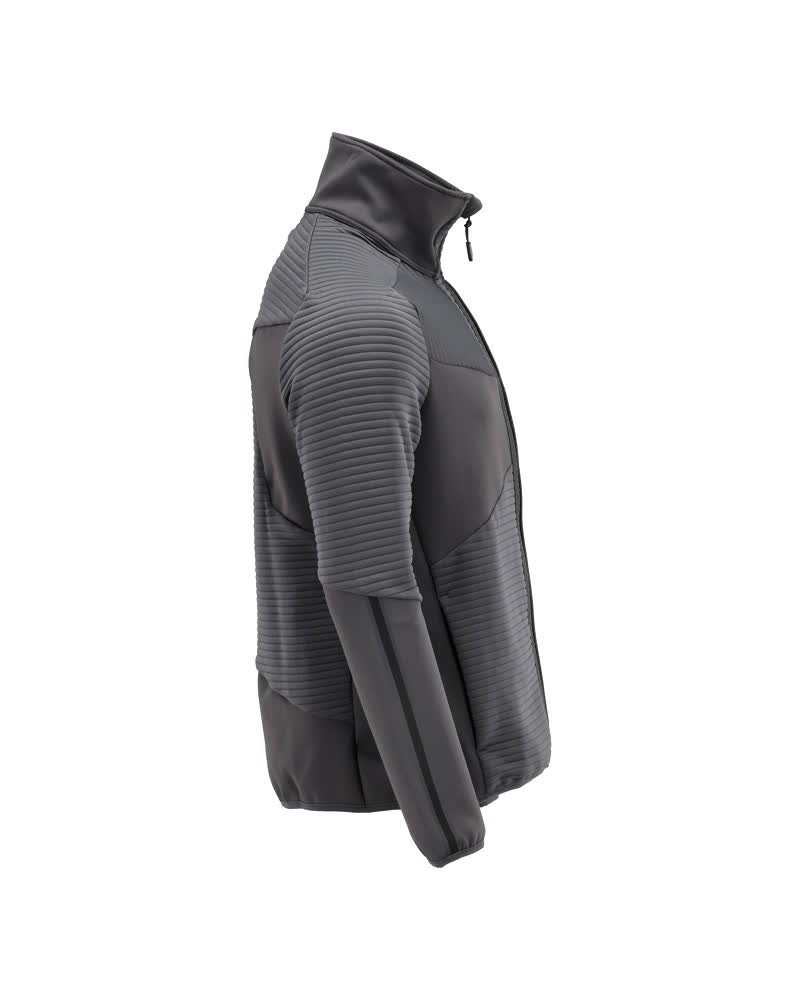 Fleecejacke CUSTOMIZED Anthrazitgrau XS