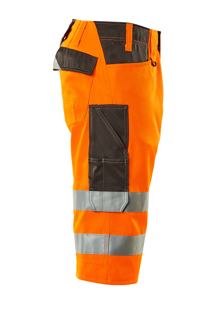 Shorts, lang SAFE SUPREME Hi-vis Orange/Dunkelanthrazit C48