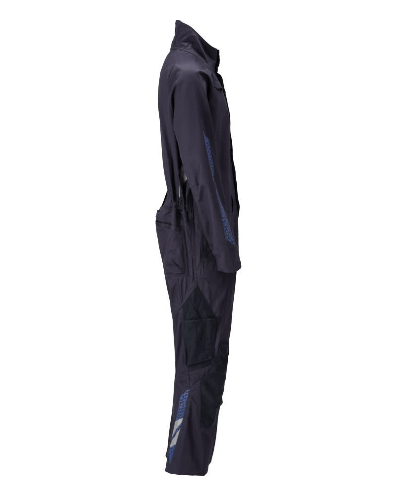 Overall mit Knietaschen ACCELERATE Schwarzblau 4XL