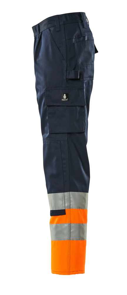 Hose mit Knietaschen SAFE COMPETE Marine/Hi-vis Orange 82C45