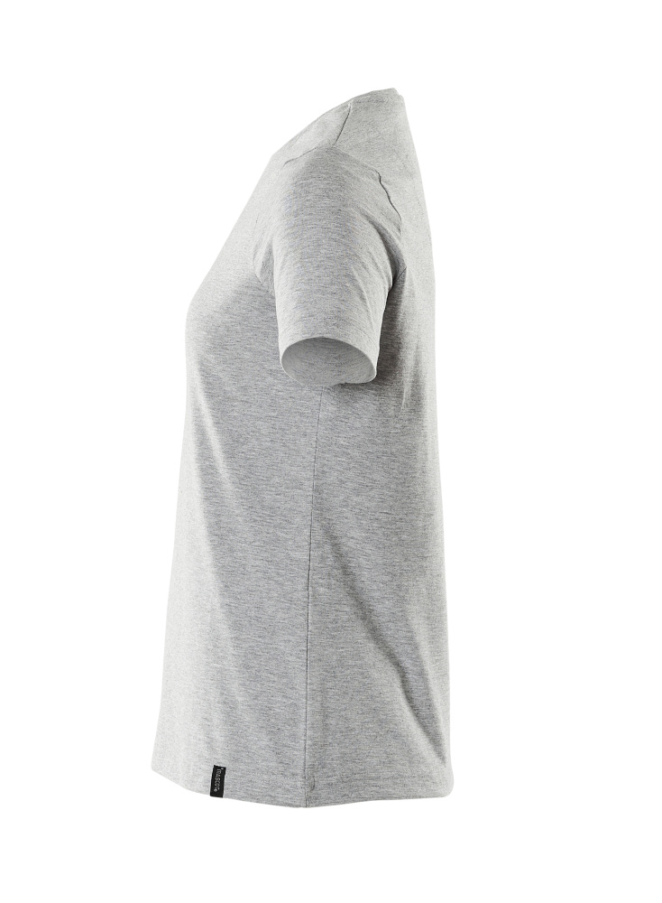 Damen-Passform T-Shirt CROSSOVER Grau-meliert 2XLONE