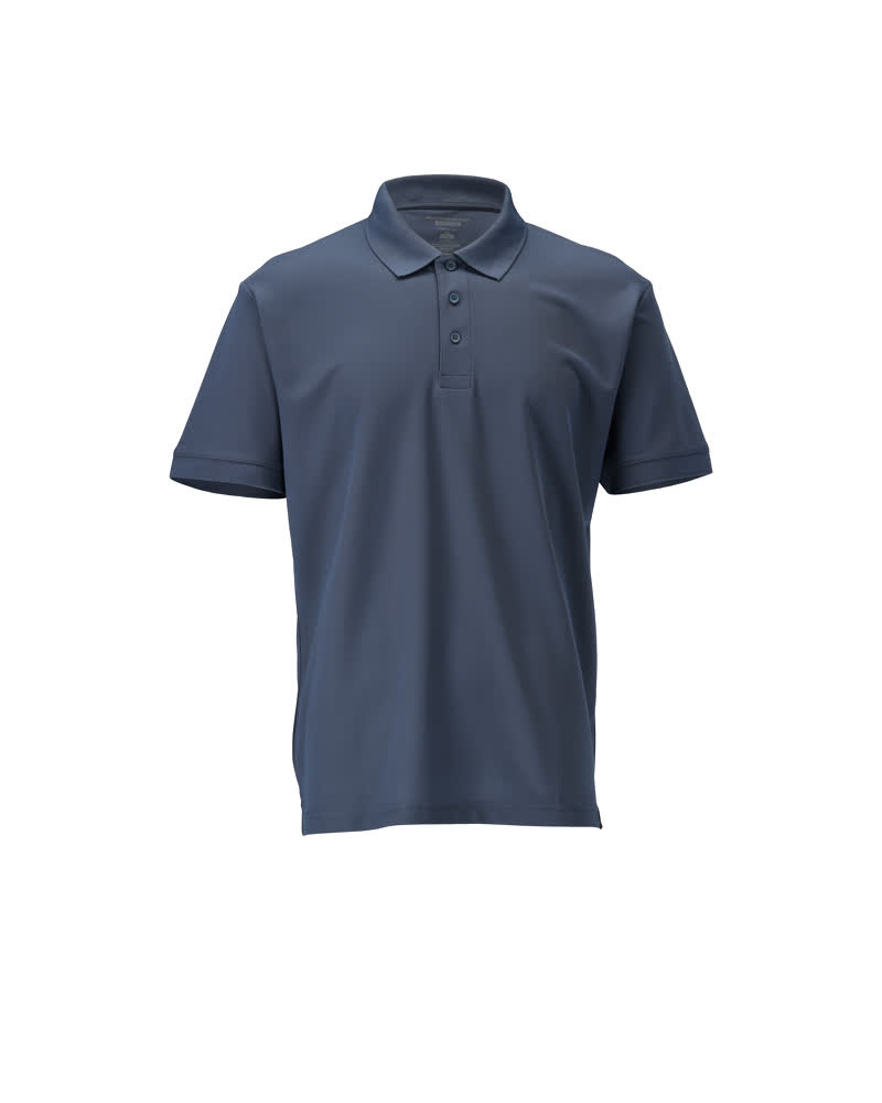 Polo-Shirt CROSSOVER Steinblau 2XL