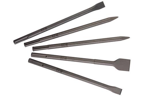 Meißelsatz SDS-max 5teilig 2Spitz/2flach/1Breitm. Metabo