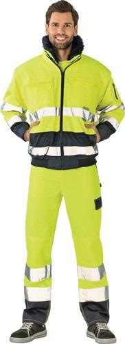 Warnschutz-Comfortjacke Gr.M gelb/marine PLANAM