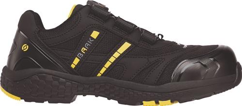 Sicherheitshalbschuh Admiral John Gr.40 schwarz/gelb S1PS FO HRO LG SC SR ESD