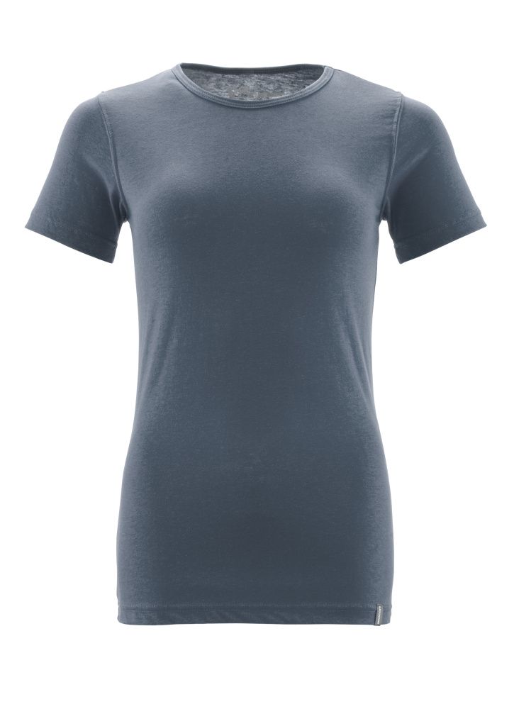 Damen-Passform T-Shirt CROSSOVER Steinblau 2XLONE