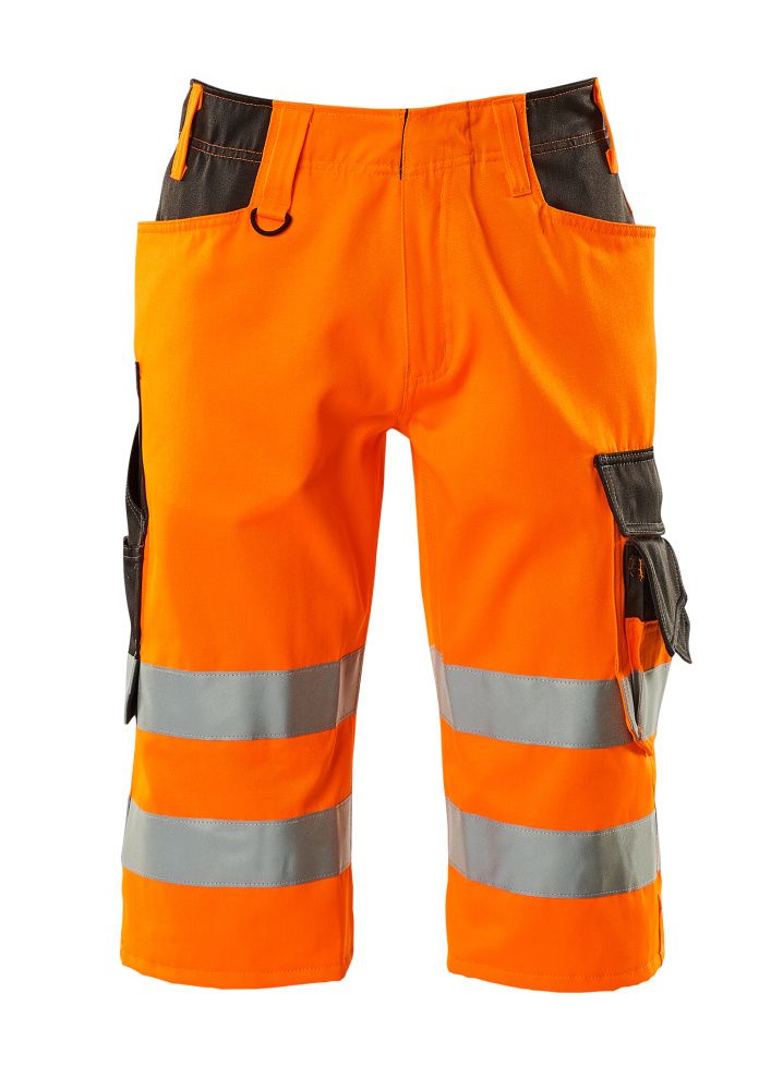 Shorts, lang SAFE SUPREME Hi-vis Orange/Dunkelanthrazit C48
