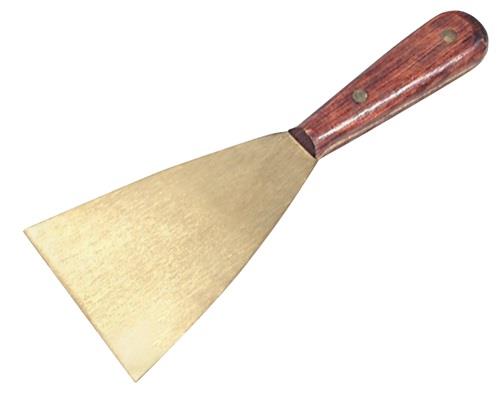 Messingspachtel B.100mm Blatt-St.2mm besonders stabil funkenarm TRUFA