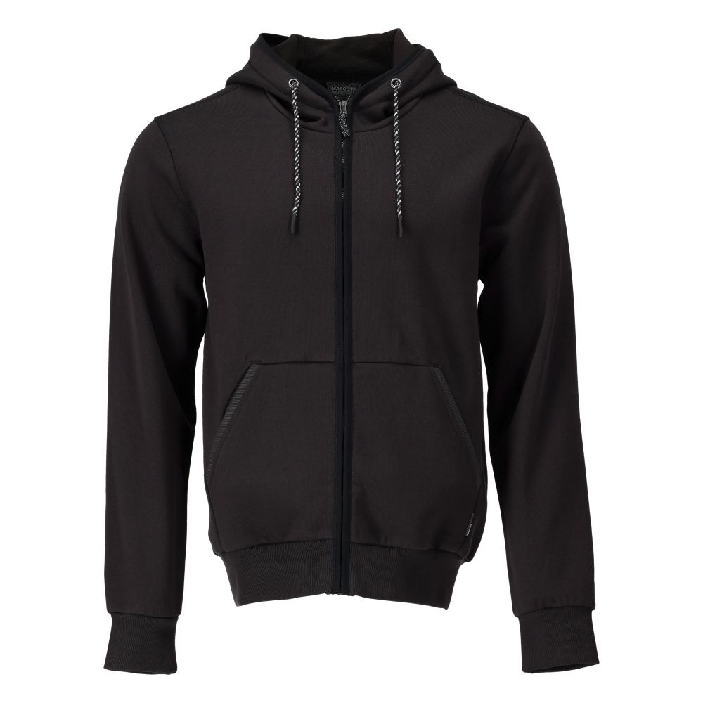Kapuzenpullover mit Reißverschluss CUSTOMIZED Schwarz S