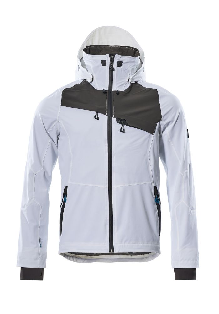 Hardshelljacke ADVANCED Weiß/Dunkelanthrazit XL