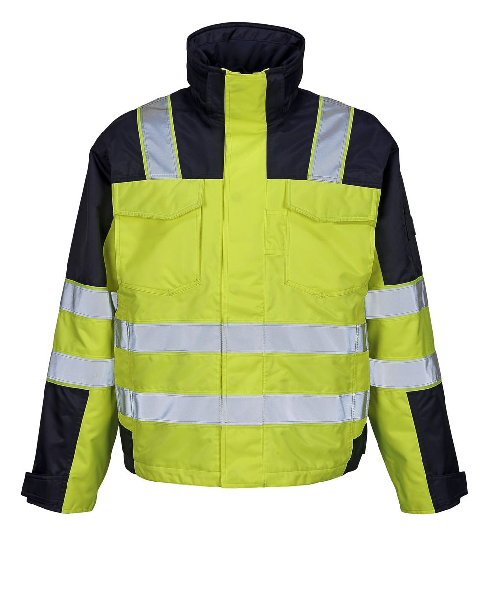 Winterjacke SAFE IMAGE Hi-vis Gelb/Marine 3XL
