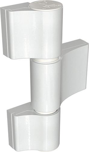 Aluminiumtürband 4 AT Univ.Trgkr.220kg RAL 9016 pulv.