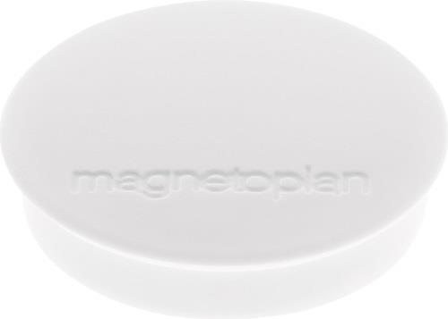 Magnet Basic D.30mm weiß MAGNETOPLAN