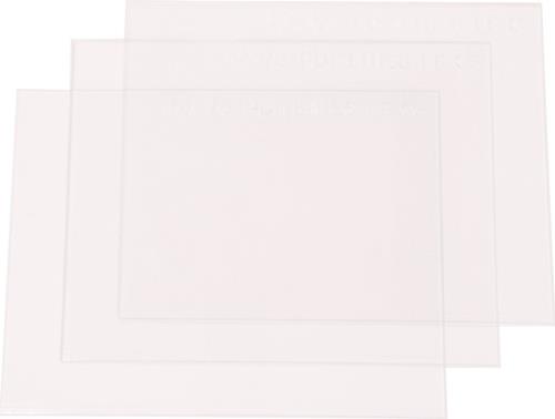 Vorsatzscheibe Weldmaster® Wide innen,5er Set f.4000 370 490 129x64mm JAS