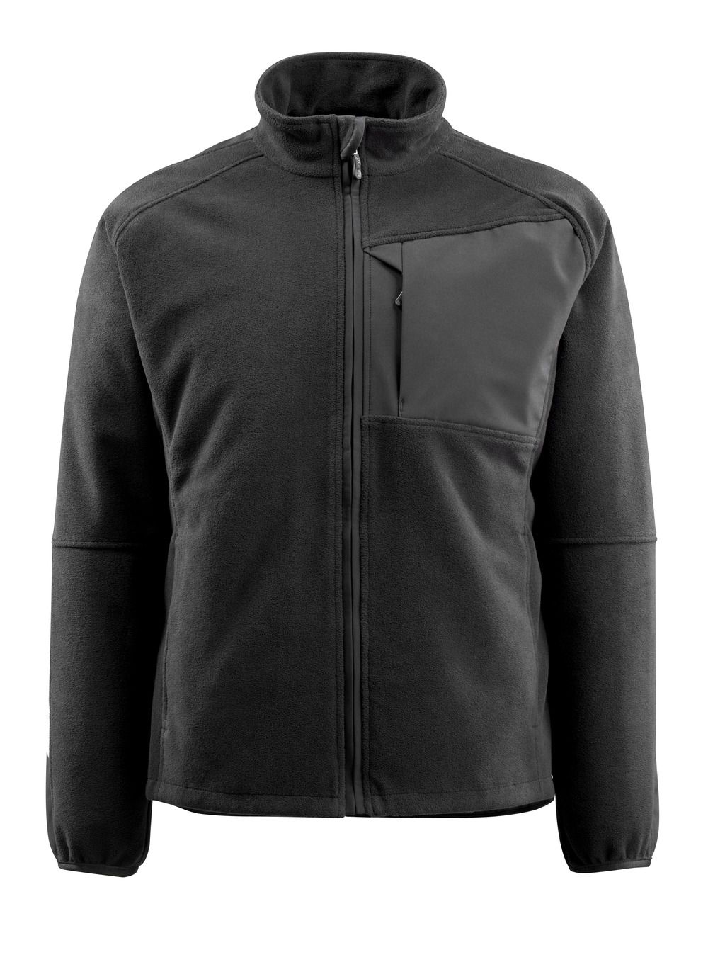 Fleecejacke UNIQUE Schwarz 3XL