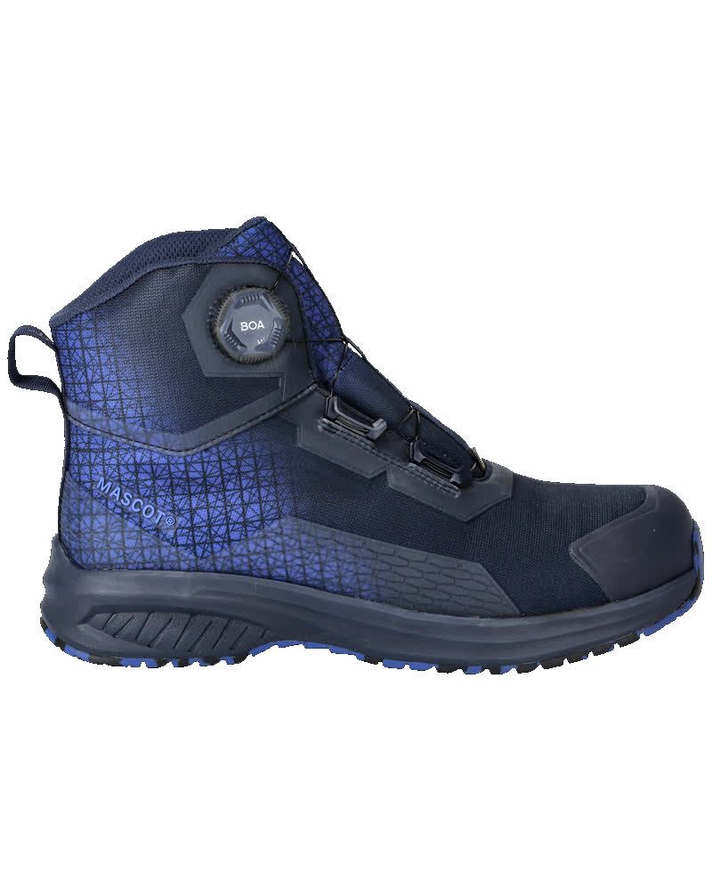Sicherheitsstiefel FOOTWEAR ACCELERATE Schwarzblau/Azurblau 1041