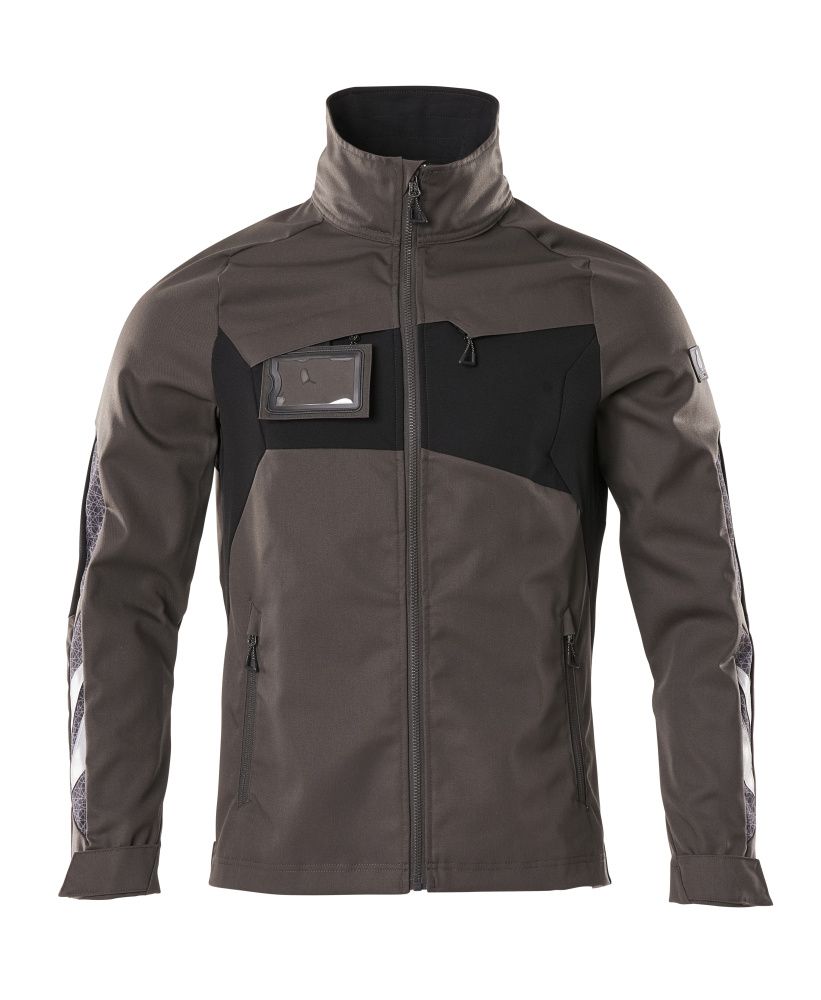 Jacke ACCELERATE Dunkelanthrazit/Schwarz XL