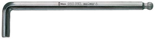 Winkelschlüssel 950 PKL SW 3mm lang 126x20 (kurz)mm WERA