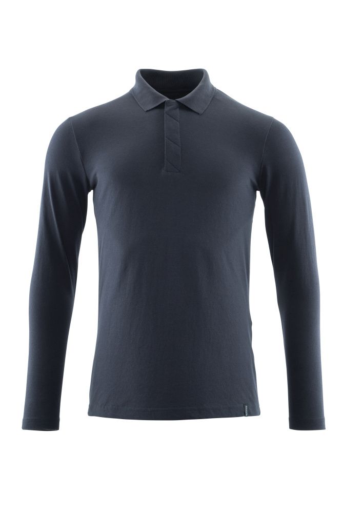 Polo-Shirt, Langarm CROSSOVER Schwarzblau 2XLONE