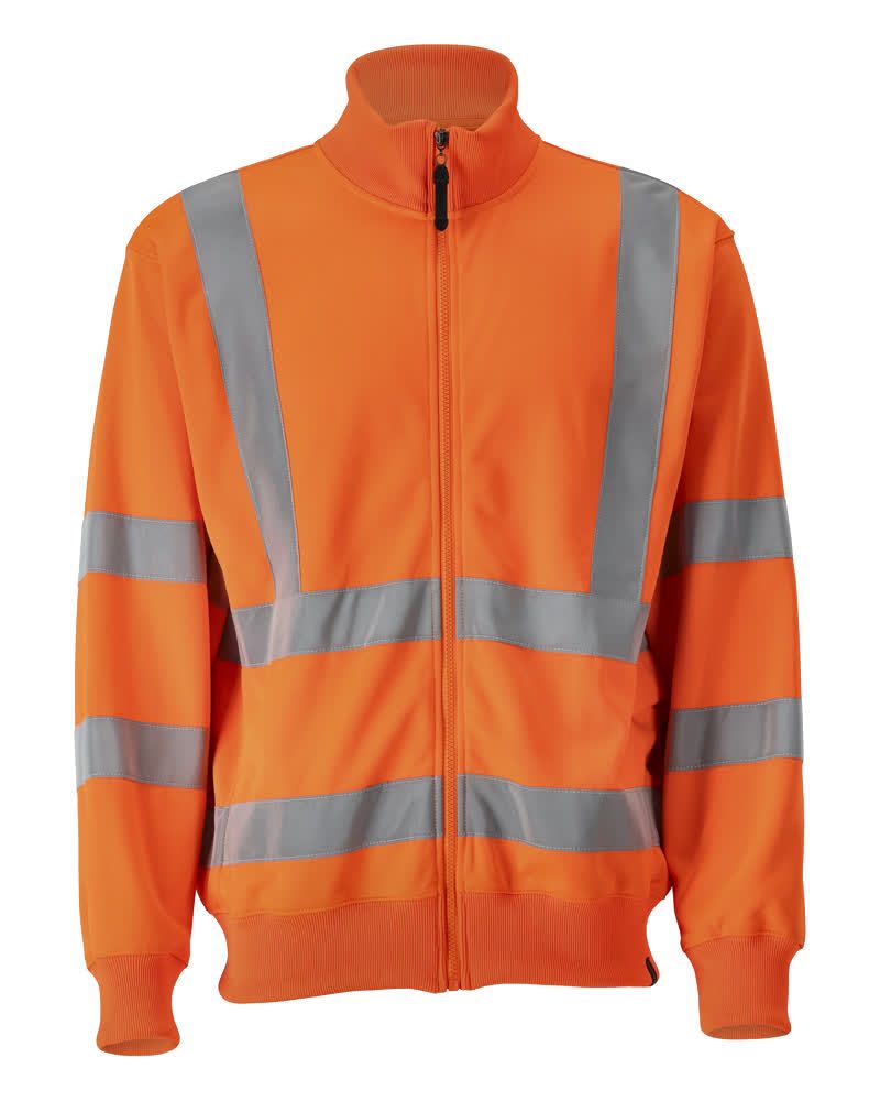 Sweatshirt mit Reißverschluss SAFE CLASSIC Hi-vis Orange 3XL