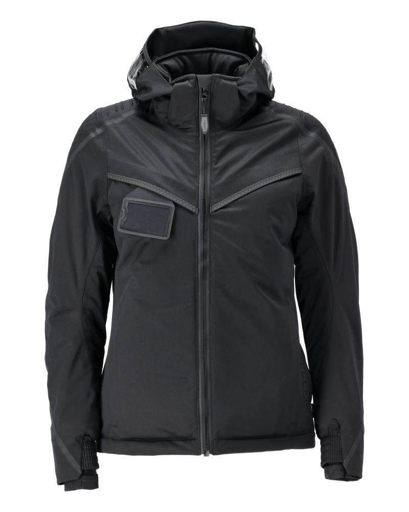 Damen-Passform Winterjacke CUSTOMIZED Schwarz L