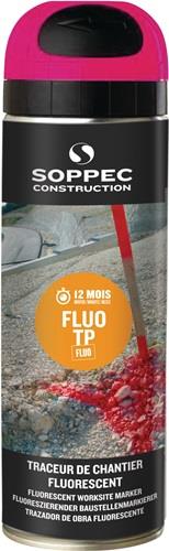 Baustellenmarkierspray FLUO TP neonpink 500ml Spraydose SOPPEC