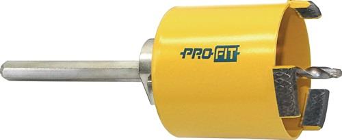 Lochsäge Concrete Light Dry D.133mm Schnitt-T.65mm HSS Schaftausf.Click und Drill