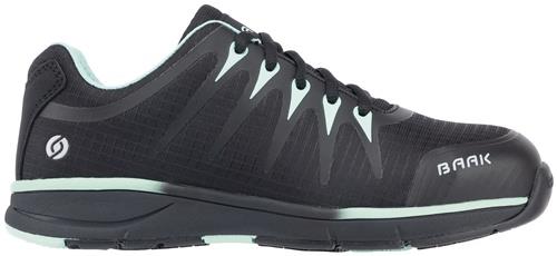 Damensicherheitsschuh Svea Gr.36 schwarz/türkis S3 SRC ESD EN20345 Textil BAAK