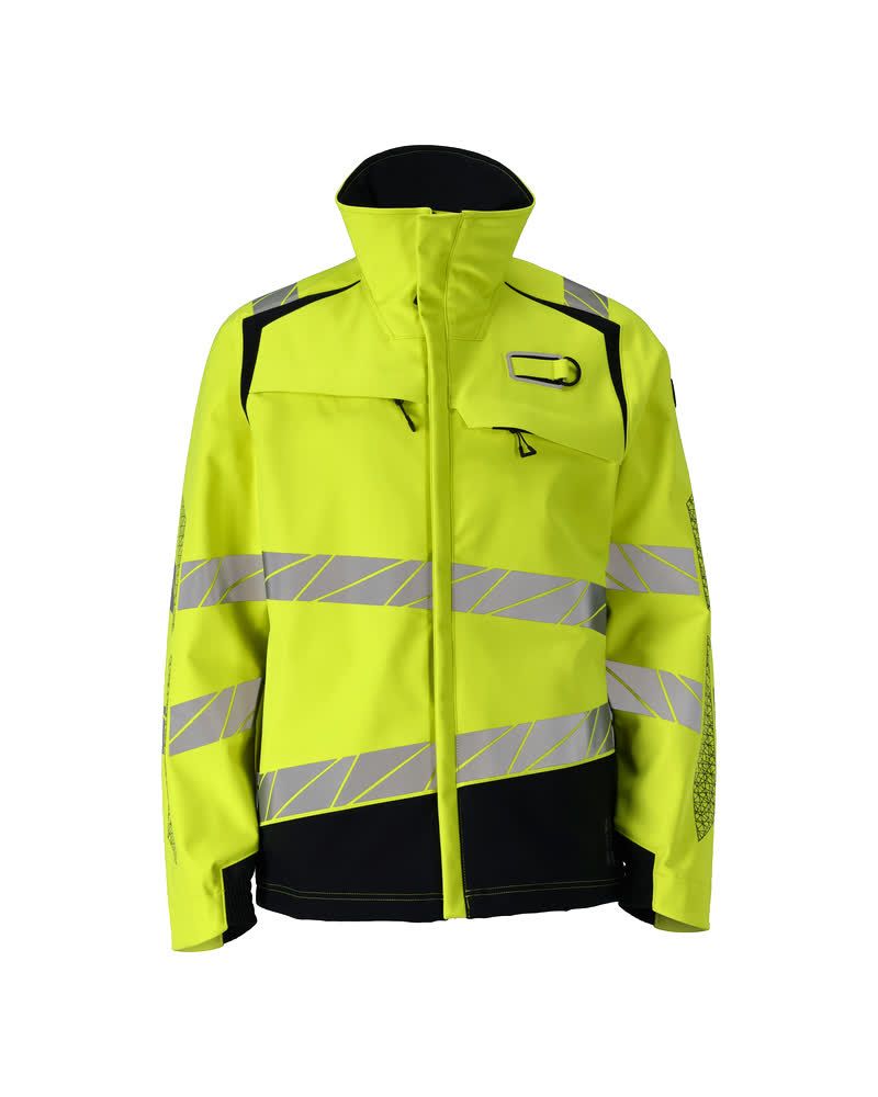 Softshelljacke ACCELERATE MULTISAFE Hi-vis Gelb/Schwarzblau L