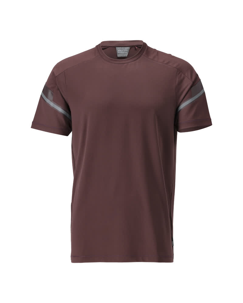 T-Shirt, Kurzarm CUSTOMIZED Bordeaux L