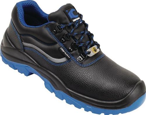Sicherheitsschuh NAUEN Gr.40 W.10,5 schwarz/blau S3 FO SR ESD EN20345 CRAFTLAND