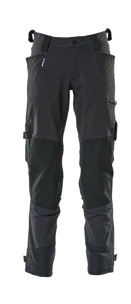 Hose mit Knietaschen ADVANCED Schwarzblau 76C42