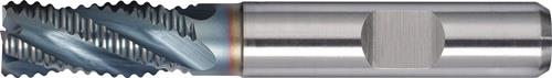 Schaftfräser DIN 844 Typ NR D.10mm Einsatz-L.30mm HSS-Co5 TiCN Weldon TW