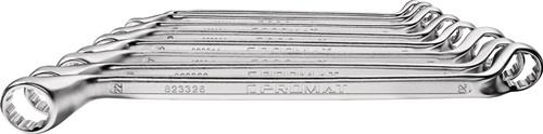 Doppelringschlüsselsatz 10-tlg.SW 6-27mm tief gekr.PROMAT