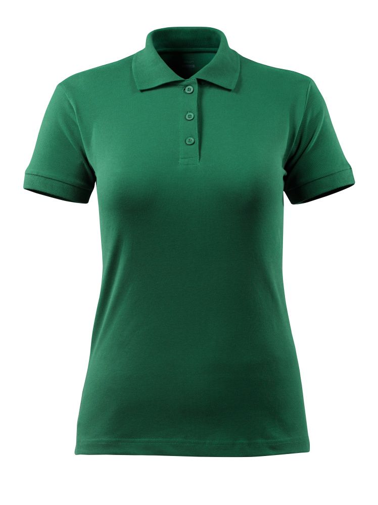 Damen-Passform Polo-Shirt CROSSOVER Grün L