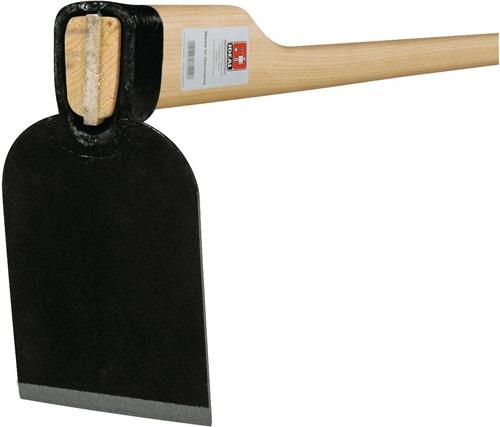 Kleinhacke Blattmaß 145x95x100mm geschmiedet,m.Eschenstiel G.1000g IDEAL