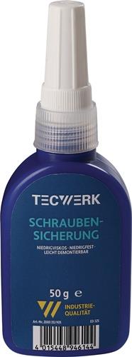 Schraubensicherung 50g nf.nv.purpur Flasche TECWERK